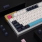 Future Funk GMK 104+32 Full PBT Dye Sublimation Keycaps Set for Cherry MX Mechanical Gaming Keyboard 87/96/104